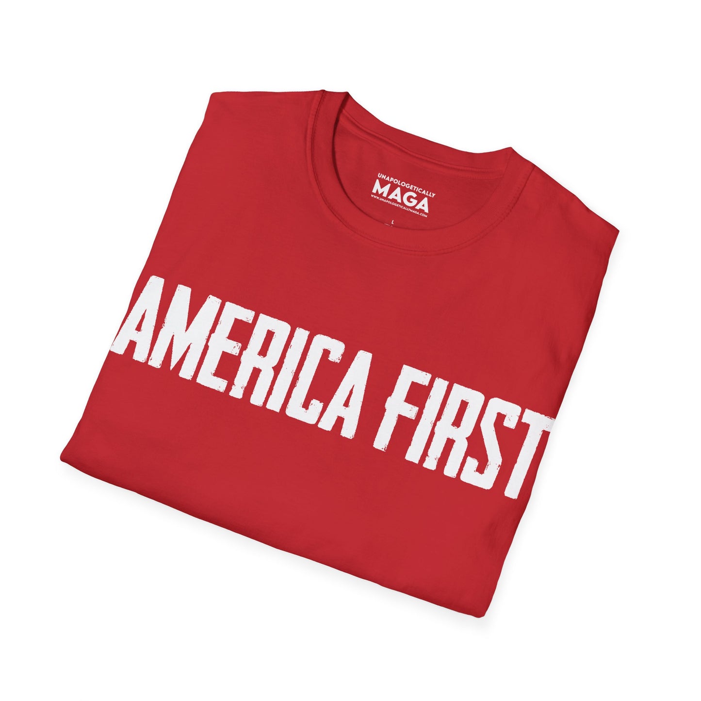 America First Unisex Softstyle T-Shirt