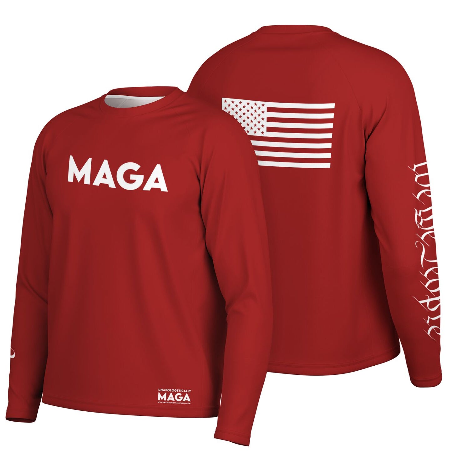 MAGA Men's Long Sleeve Performance Shirt