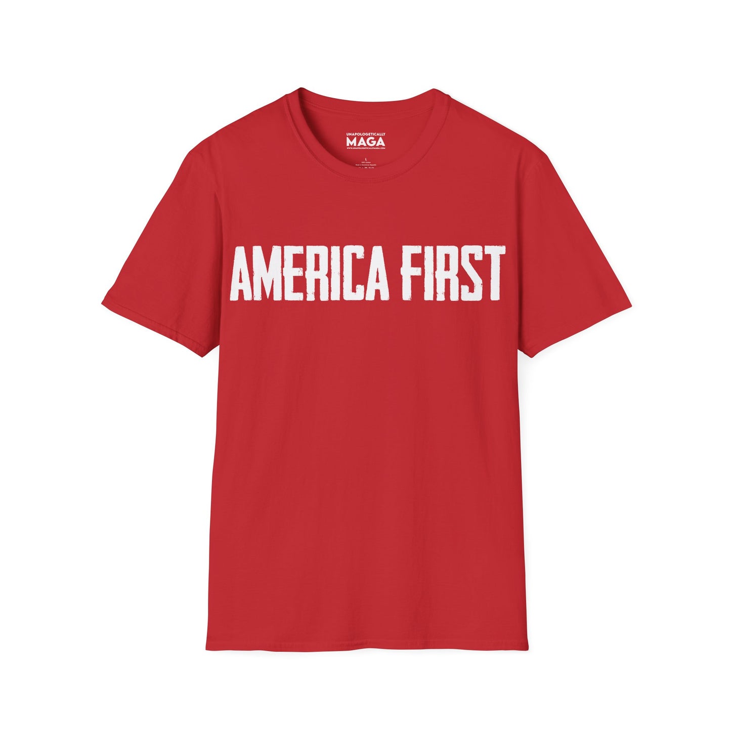 America First Unisex Softstyle T-Shirt