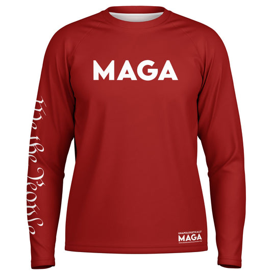 MAGA Men's Long Sleeve Performance Shirt